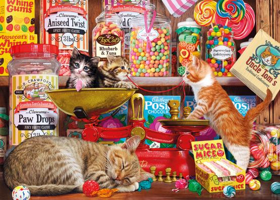 1000 Piece - Paw Drops & Sugar Mice Gibson Jigsaw Puzzle: G6237 - Image 1