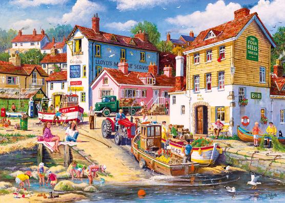 1000 Piece - The Four Bells Gibson Jigsaw Puzzle: G6247 - Image 1