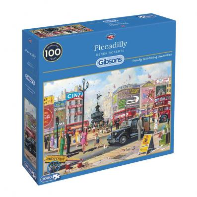 1000 Piece - Piccadilly Gibsons Jigsaw Puzzle G6256 - Image 1