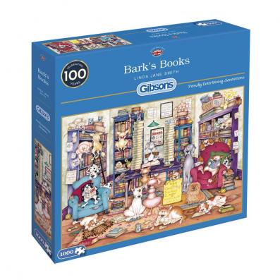 1000 Piece - Bark's Books Gibsons Jigsaw Puzzle G6273 - Image 1