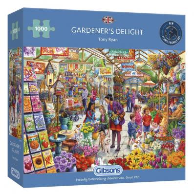 1000 Piece - Gardener's Delight Gibsons Jigsaw Puzzle G6305 - Image 1