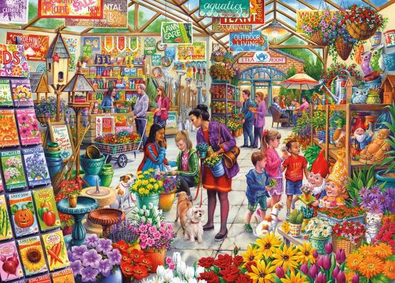 1000 Piece - Gardener's Delight Gibsons Jigsaw Puzzle G6305 - Image 2