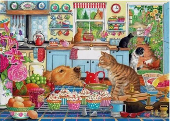 1000 Piece Tempting Treats Gibsons Jigsaw Puzzle G6314 - Image 2