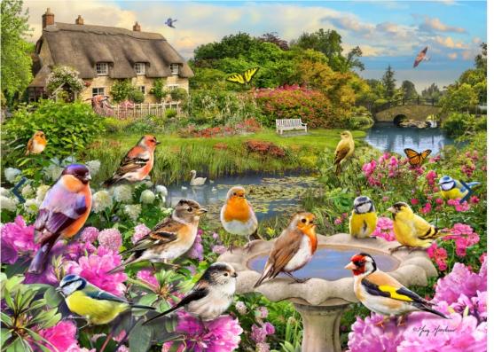 1000 Piece - Birdsong By The Stream Gibsons Jigsaw Puzzle: G6362 - Image 1