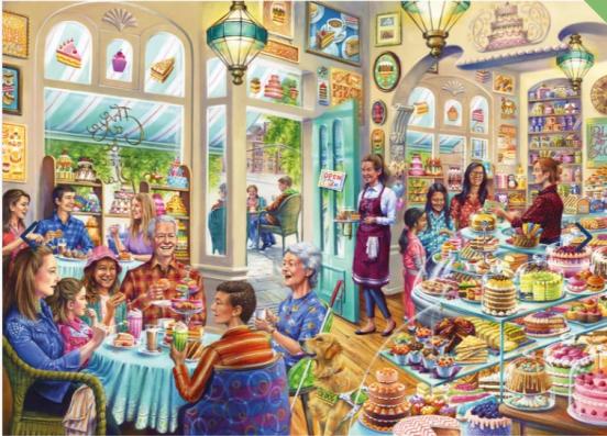 1000 Piece - Grandma's Treat Gibsons Jigsaw Puzzle G6363 - Image 1