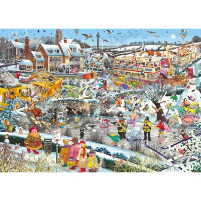1000 Piece - I Love Winter Gibson Jigsaw Puzzle G7056 - Image 2