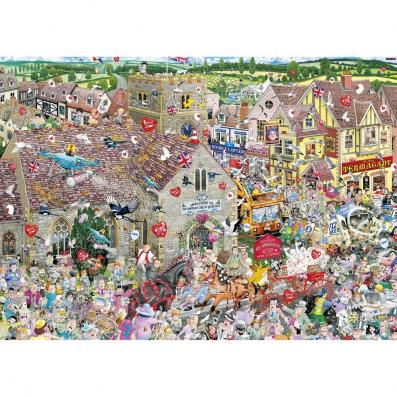 1000 Piece - I Love Weddings Gibsons Jigsaw Puzzle G7095 - Image 1