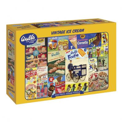 1000 Piece - Vintage Wall's Ice Cream Gibsons Jigsaw Puzzle G7103 - Image 1