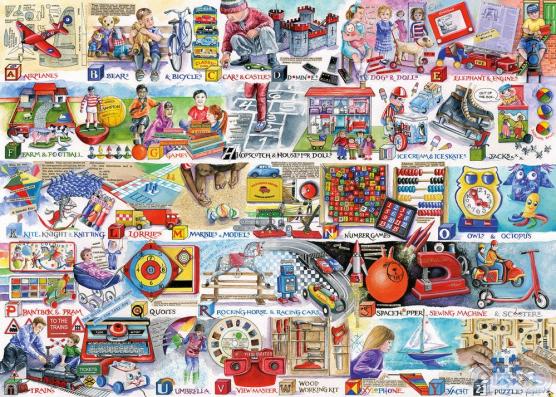1000 Piece -Space Hoppers & Scooters Gibsons Jigsaw Puzzle G7111 - Image 1