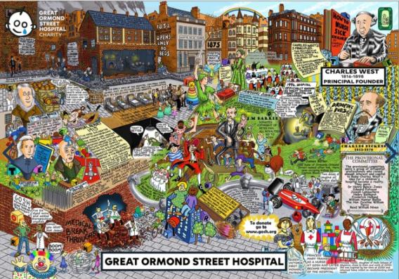 1000 Piece - Great Ormond Street Hospital Gibsons Jigsaw Puzzle G7115 - Image 1
