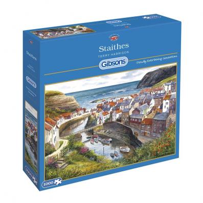 1000 Piece - Staithes Gibsons Jigsaw Puzzle G713 - Image 1
