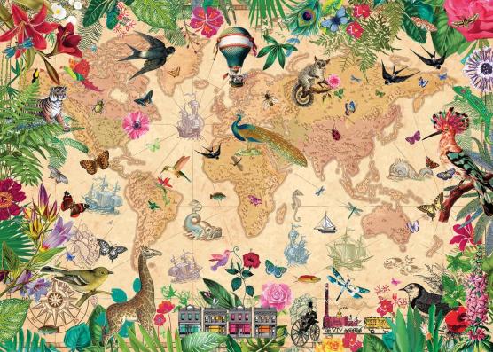 1000 Piece - A World Of Life Gibsons Jigsaw Puzzle G7202 - Image 2