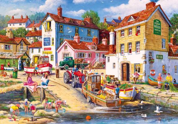 2000 Piece - The Four Bells Gibsons Jigsaw Puzzle G8015 - Image 1