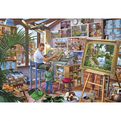 2000 Piece - A work Of Art Gibsons Jigsaw Puzzle G8017 - Image 1