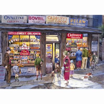 500 Piece - The Corner Shop Gibson Jigsaw Puzzle G857 - Image 1