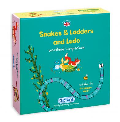 Snakes & Ladders And Ludo Traditional Family Board Game - Image 1