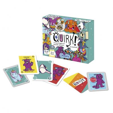 Quirk Family Card Gibsons Game - Image 1