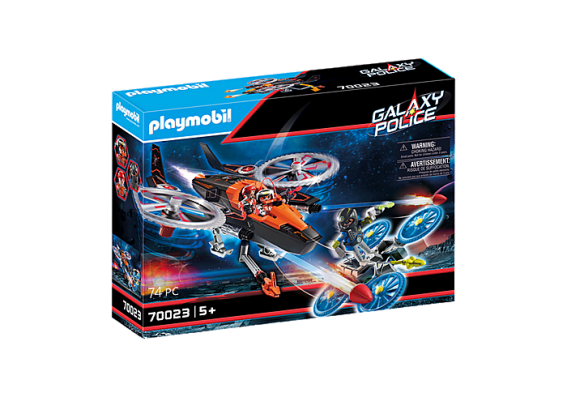 Playmobil 70023 - Galaxy Pirates Helicopter - Image 1