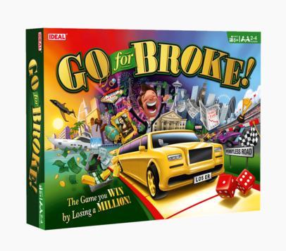 Ideal - Go For Broke Family Board Game - Image 1