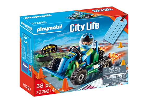 Playmobil 70292 - Go-Kart Racer Gift Set - Image 1