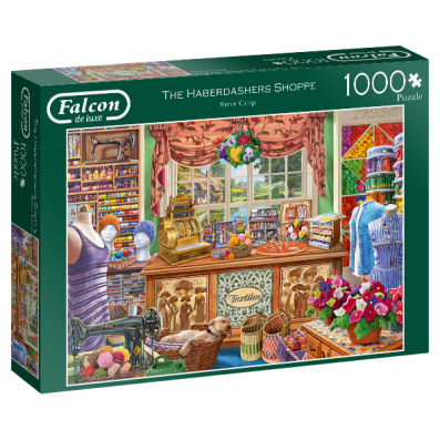 1000 Piece - The Haberdashers Shoppe Falcon Jigsaw Puzzle 11256 - Image 1