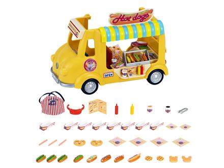 Sylvanian families shop hot dog van