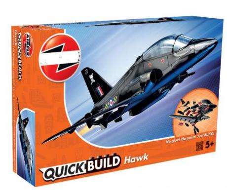 BAe Hawk Quick Build Airfix Model Kit: J6003 - Image 1