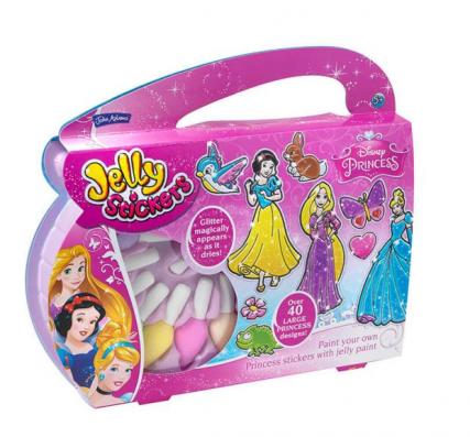 John Adams Jelly Stickers - Disney Princess Crafting Kit - Image 1