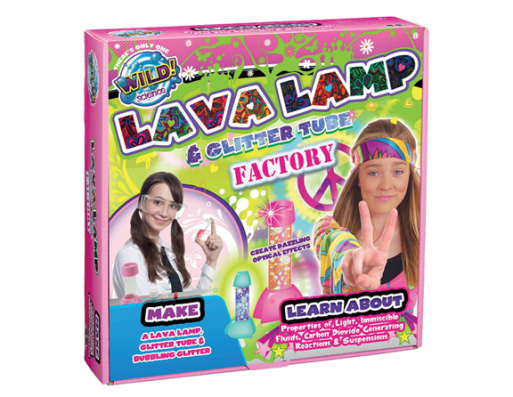 Lava Lamp & Glitter Tube Factory Flair Crafting Kit - Image 1