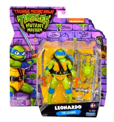Teenage Mutant Ninja Turtles Mutant Mayhem - Leonardo (The Leader) Figure - Image 1