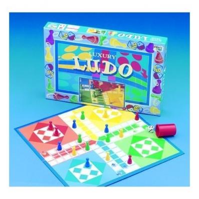 Luxury Ludo Traditional Family Board Game - Image 1