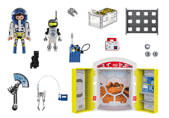 Playmobil 70307 - Mars Mission Play Box - Image 2
