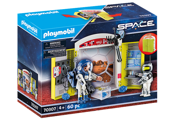 Playmobil 70307 - Mars Mission Play Box - Image 1