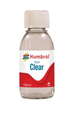 Humbrol Clear Matt Varnish 125ml Bottle - Image 1