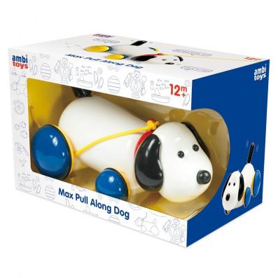 Ambi Toys Max Pull Along Dog Nursery Toy - Image 1