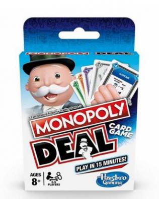 Hasbro Monopoly Deal Family Card Game - Image 1
