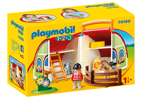Playmobil 1 2 3 70180 - My Take Along Farm - Image 1