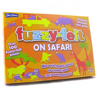 Fuzzy Felt - On Safari Crafting Kit - Image 1