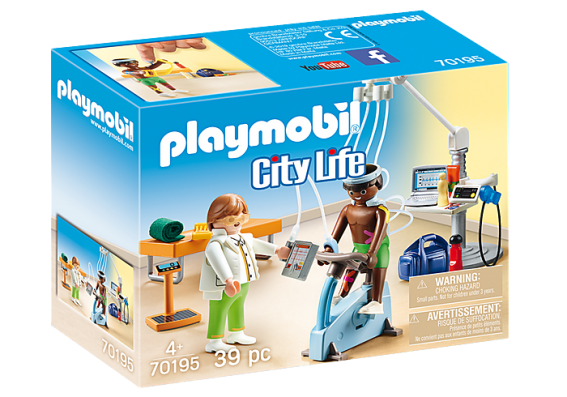 Playmobil 70195 - Physical Therapist - Image 1