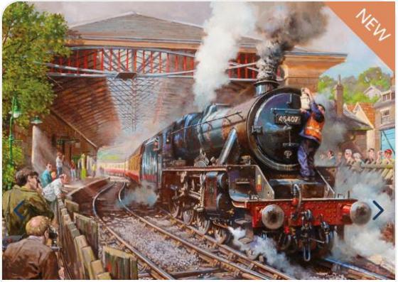 500 Piece - Pickering Station Gibsons Jigsaw Puzzle G3437 - Image 2