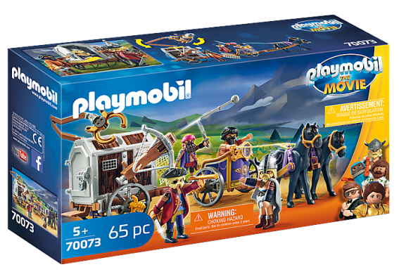 Playmobil The Movie 70073 - Charlie with Prison Wagon - Image 1