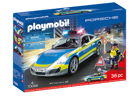 Playmobil 70066 - Porsche 911 Carrera 4S Police - Image 1