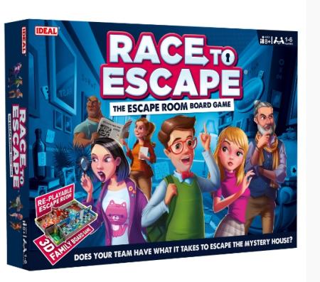 Ideal - Race To Escape Family Board Game - Image 1
