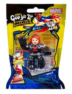 Heroes of Goo Jit Zu Marvel Superhero Mini's S5 - Black Widow - Image 1