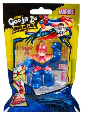 Heroes of Goo Jit Zu Marvel Superhero Mini's S5 - Captain Marvel - Image 1