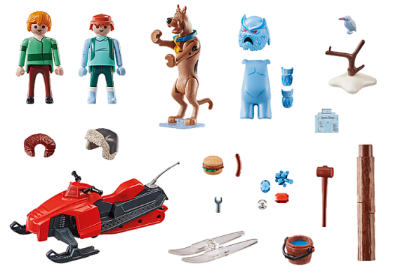 Playmobil 70706 - SCOOBY-DOO! Adventure with Snow Ghost - Image 2
