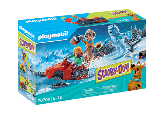 Playmobil 70706 - SCOOBY-DOO! Adventure with Snow Ghost - Image 1