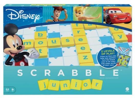 Junior Scramble Disney Edition Childrens Board Game - Image 1