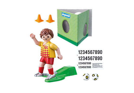 Playmobil Special Plus 70157 - Soccer Player With Goal - Image 2