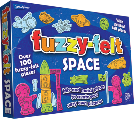 Fuzzy Felt - Space Crafting Kit - Image 1